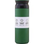 Yeni Japon Tarzı Paslanmaz Çelik 500 ml Sıcak Soğuk Tutan Çay Kahve Su El Termosu - FC942 (Yeşil)