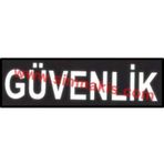 Yeni Kamu Özel Güvenlik Personeli Pantolon Cep Kapağı Arması Bej - Siyah