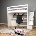 Yeni Karbon Ranza Mdf - Beyaz - 100 x 100 cm