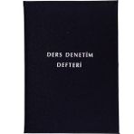 Yeni Merhaba Ders Denetim Defteri Bez Ciltli 100 Yaprak A4