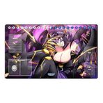 Yeni Mlikemat DTCG Duel Playmat Digimon Lilithmon Anime Oyun Kartı Oyun Matı Kart Bölgeleri + Ücretsiz Mat Çanta