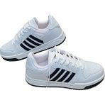 Yeni Model Beyaz Bay Bayan Çocuk Ortopedik Sneakers Model Spor Ayakkabı - Beyaz - Laci