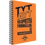 Yeni Müfredat Yayınları Yeni Müfredat Yayınları 2025 TYT AYT Geometri Formülleri ve Planlama Defteri