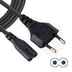 Yeni Nesil Ac Güç Elektrik Kablosu Çift İki Oluklu 1.5mt 1,5 Metre Apple Tv 1. 2. 3. Uyumlu Cable