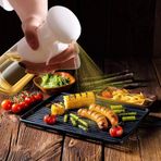 Yeni Nesil Airfryer Sprey Yağdanlık 220ml Kolay Kullanımlı Yağdanlık Zeytinyağı Ve Yağ Püskürtücü (Beyaz)