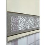 Yeni Nesil Çift Renk Lazer Stor Perde Mat Kalın Kumaşlı Renk Seçenekli 200x200 Krem-Gri