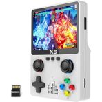 Yeni Nesil El Atarisi 10.000 Adet Nostalji Oyun 3.5inç Hd Ekran Mp3/mp4/gamepad - Beyaz