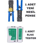Yeni Nesil Ez RJ45 Sıkma Pensesi RJ11 RJ12 RJ45 Network Ağ Pense + Kablo Tester Set Paket