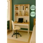Yeni Nesil Genç Odası Çalışma Masası| Ergonomik Tasarım | Kitaplıklı Ve Kapaklı Model