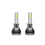 Yeni Nesil Mini Led Zenon H4 Şimşek Etkili Led Zenon H4 Uzun Kısa