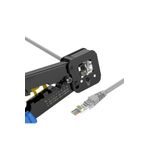 Yeni Nesil Rj45 Pense Ezrj45 Sıkma Pensesi Rj11 Rj12 Rj45 Ethernet Konektörü Sıkma Kesme Pensesi 10 Adet Yeni Nesil Delikli Jack Hediyeli