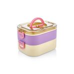 Yeni Nesil Sefer Tası Lunch Box Beslenmez Kabı Paslanmaz Çelik 1300 ml