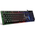Yeni Nesil Stalker Warrior Q Metal Taban K9 Mekanik Hisli Klavye Rgb Rainbow Ledli Gaming Klavye