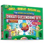 Yeni Neuro-Via Sistemi ile Dikkati Güçlendirme Seti 11 Yaş (3 Kitap)