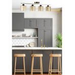 Yeni Nomi Mat Krom Bal Camlı Avize, Dörtlü