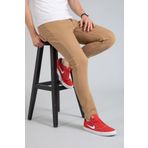 Yeni Sezon Erkek Denim Slim Fit Likralı Kot Jean Pantolon 2165-Hardal Sarısı