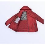 Yeni Sezon Erkek Mont – Hafif Dolgu, Şehir Stili - 3XL - Kırmızı