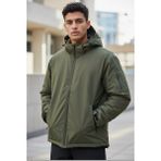 Yeni Sezon Erkek Mont – Hafif Dolgu, Şehir Stili - Yeşil - 3XL