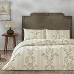 Yeni Sezon Ranforce Çift Kişilik Nevresim Takımı Mırelune Bej - 200 x 220 cm