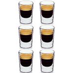 Yeni Stil Espresso Fincanı, Çay, Meşrubat, Latte, Kahve Bardağı 160 Ml - Çeyiz Listesi 6 Adet - 2916 Cam