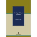 Yeni Uygur Türkçesi Grameri Türk Dil Kurumu