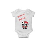Yeni Yıl Şekeri Bebek Body - Yeni Yıl Body 4214-LMN, Yeni Doğan