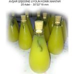 Yeni11 Avşar Soda Cam Şişesine Uyumlu 25 Adet Konik Mantar Tıpa 30*22*19