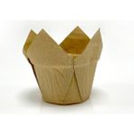 Yenibağ Kalın Lale Kapsül Kraft Muffin Kek Kalıbı, Içi Yağlı Kağıt Tulip, Safari Konsept, Cupcake Kağıdı Doğum Günü Parti Dekorasyonu Için