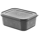 Yenibağ No Frost Silikon Yumuşak Kapalı Saklama Kabı Dondurucu ve Buzluk Saklama Kabı 675ML, Kapaklı No Frost Saklama Kabı 675ML, Derin Dondurucu Saklama Kabı 675ML