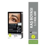 yenibagshop Eyebrow Tint Vegan Kaş Boyası Seti 1.1 Kül Gri