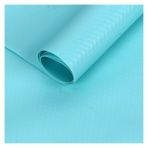 Yeniden Kullanılabilir Çekmece Astarı 60x150 cm Su Geçirmez Kaymaz Raf Kapağı Dolaplar, Çekmeceler Buzdolapları ve Mutfak Masaları için Toz Geçirmez ve Temizlemesi Kolay (Renk: Mavi)