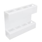 Yeniden Kullanılabilir Saman kapısı, Mutfak masası Için çıkartma Ile Sağlam Bir Duvara Sahip Alt Drenaj Drenaj Stüdyosunun Pipetine Destek (WHITE)