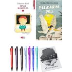 Yeniden Parlayan Güneş Pelikanım Peli ve Şipşak Bilmeceler 1 2'li Set - Kalem