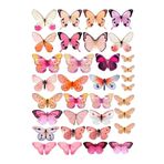 Yenilebilir Kağıt Wafer paper Dekoratif Kelebek 🦋🦋