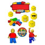 Yenilebilir Şekerli Kağıt Baskısı Cupcake ve Pasta Resim Baskı LEGO Temalı 03