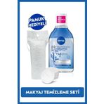 Yenileyici Micellar Makyaj Temizleme Suyu 400ml, Serum Içerikli, Yorgun Ciltler, Pamuk Hediyeli