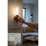 YENİLZD Şarjlı Dokunmatik LED Aplik – Kablosuz kullanım, yatak başı ve başucu için ideal led duvar lambası.