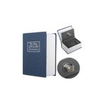 Yenilzd Sözlük Görünümlü Mini Kasa 11.5Cm Kitap Para Gizli Güvenli Kilitli - Lacivert