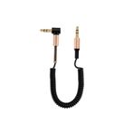 Yenimiyeni 1 mt 3.5 mm Jack Spiral Yaylı Aux Kablosu