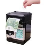 Yenimiyeni Şifreli Atm Kumbara Kasa Otomatik - Siyah
