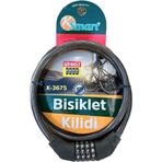 Yenimiyeni Şifreli Kalın Bisiklet Kilidi 75 cm