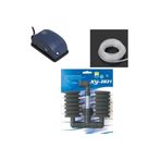 Yenisahome Xy-2831 Akvaryum Pipo Filtresi Çiftli + Hava Motoru + Hava Hortumu Set