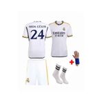 Yenteks 2024-2025 Arda-Gülerr Beyaz Realmadrid Çoçuk Futbol Forması Bileklik Çorap Hediye Nhnh337
