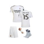yenteks Arda.Gülerr. Yeni Sezon Beyaz 4 Lü Set Çocuk Futbol Forması Forma+Şort (çorap+bileklik) hediye
