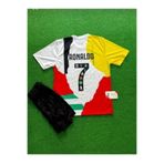 yenteks Cristiano Ronaldo Karma Tüm Takımlar 4 Lü Set Çocuk Futbol Forması Forma+Şort (çorap+bileklik) hediy