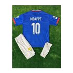 Yenteks Fransa Milli Takım Lacivert Renk Mbappe Çocuk Forma Takımı Çorap Hediyeli