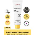 YEPPDA Su Bazlı Aydınlatıcı Krem Niacinamide %3 Tone Up Cream 50 ml , One Size 8809452673938