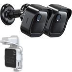Yepyeni Blink Outdoor 4 Kamera Duvar Montajı, Hava Koşullarına Dayanıklı Koruyucu Muhafaza ve Blink Sync Modülü ile 360° Ayarlanabilir Montaj 4. 3. Nesil için 2 Montaj Parçası - Blink Kamera Dahil