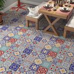 Yer Kaplama Zemin Kaplama Folyosu 65x130 Cm 18 Seramic Tile