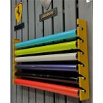 Yer Kaplamayan 6'lı Lüks Cam Filmi Standı 1.52CM (Sarı)